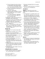 Предварительный просмотр 3 страницы Electrolux EUF23700 User Manual