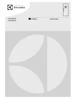 Preview for 1 page of Electrolux EUF2500AOW User Manual