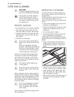 Preview for 10 page of Electrolux EUF2500AOW User Manual