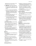 Preview for 3 page of Electrolux EUF25220W User Manual