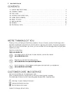 Предварительный просмотр 2 страницы Electrolux EUF2642FW User Manual