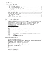 Preview for 2 page of Electrolux EUF2743AOW User Manual