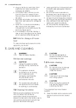 Preview for 28 page of Electrolux EUF2743AOW User Manual