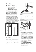 Предварительный просмотр 15 страницы Electrolux EUF2744AOW User Manual