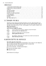 Предварительный просмотр 40 страницы Electrolux EUF2949GOW User Manual