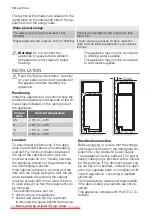 Предварительный просмотр 14 страницы Electrolux EUFG28810W User Manual