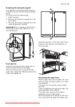 Предварительный просмотр 15 страницы Electrolux EUFG28810W User Manual