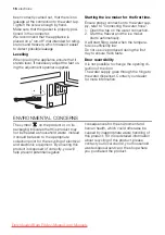 Предварительный просмотр 16 страницы Electrolux EUFG28810W User Manual