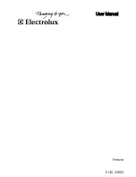 Preview for 1 page of Electrolux EUG 23800 User Manual