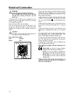 Предварительный просмотр 14 страницы Electrolux EUN 12300 Instruction Booklet