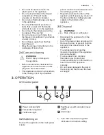 Preview for 5 page of Electrolux EUN1000AOW User Manual