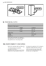 Preview for 38 page of Electrolux EUN2243AOW User Manual