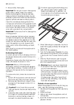 Preview for 42 page of Electrolux EUT10001W User Manual