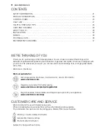 Preview for 20 page of Electrolux EUT1040AOW User Manual