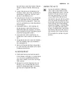 Preview for 63 page of Electrolux EUT1040AOW User Manual