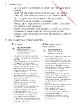 Preview for 4 page of Electrolux EUT1105AW2 User Manual