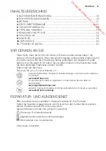 Preview for 47 page of Electrolux EUT1105AW2 User Manual