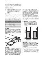 Preview for 46 page of Electrolux EUT6259 User Manual