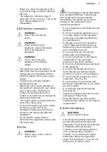 Preview for 5 page of Electrolux EUT6NE26W User Manual