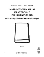 Electrolux EUU 11300 Instruction Manual preview