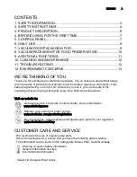 Preview for 3 page of Electrolux EVD29900AX User Manual