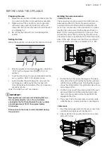 Предварительный просмотр 7 страницы Electrolux EVE611 User Manual