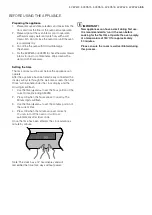 Предварительный просмотр 35 страницы Electrolux EVE611 User Manual