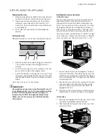 Предварительный просмотр 7 страницы Electrolux EVE611SA User Manual