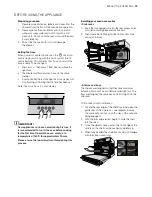 Предварительный просмотр 15 страницы Electrolux EVE611SA User Manual