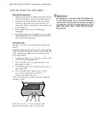 Предварительный просмотр 34 страницы Electrolux EVE611SA User Manual