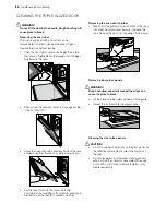 Предварительный просмотр 56 страницы Electrolux EVE611SA User Manual