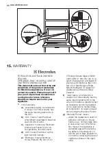 Preview for 38 page of Electrolux EVE678 User Manual