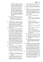 Preview for 39 page of Electrolux EVE678 User Manual