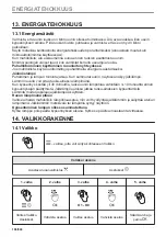 Предварительный просмотр 196 страницы Electrolux EVL6E46X User Manual