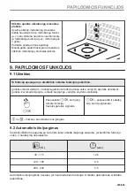 Предварительный просмотр 255 страницы Electrolux EVL6E46X User Manual