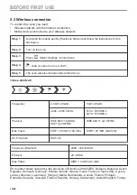 Preview for 14 page of Electrolux EVL8E08WX User Manual