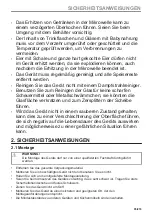 Предварительный просмотр 85 страницы Electrolux EVM6E46X User Manual