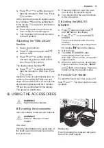 Preview for 15 page of Electrolux EVY7600AAX User Manual