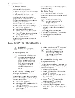 Предварительный просмотр 20 страницы Electrolux EVY7800AAV User Manual