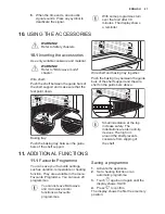 Предварительный просмотр 21 страницы Electrolux EVY7800AAV User Manual