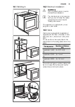 Предварительный просмотр 39 страницы Electrolux EVY7800AAX User Manual