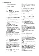 Preview for 10 page of Electrolux EVY8740AAX User Manual