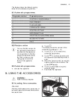 Preview for 13 page of Electrolux EVY8740AAX User Manual