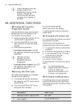 Preview for 14 page of Electrolux EVY8740AAX User Manual