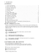 Preview for 2 page of Electrolux EVY9741AA User Manual