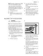 Preview for 15 page of Electrolux EVY9741AA User Manual