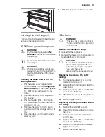 Preview for 37 page of Electrolux EVY9741AA User Manual