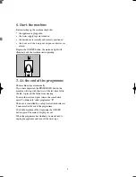 Предварительный просмотр 8 страницы Electrolux EW 1000 I Instruction Manual