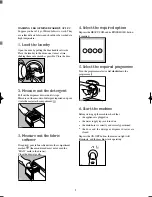 Предварительный просмотр 9 страницы Electrolux EW 1007 F Instruction Booklet