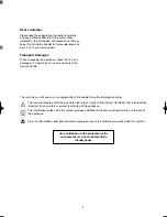 Preview for 2 page of Electrolux EW 1063 W Instruction Booklet